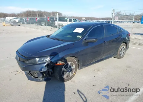 2021 Honda Civic Lx из США, поврежденный, VIN 2HGFC2F64MH532086